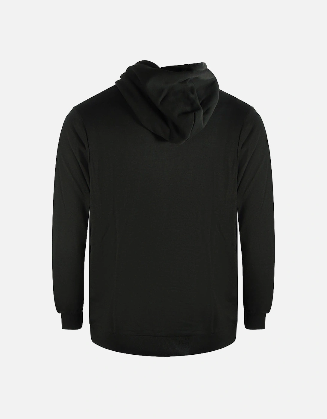 Denim Division Cut Logo Black Hoodie