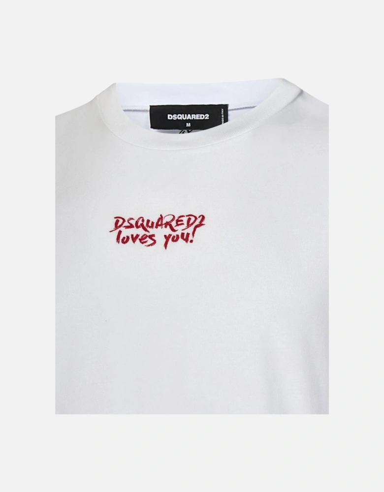 Loves You Logo White T-Shirt