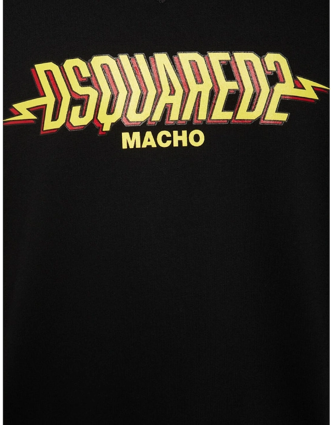 Macho Logo Black Sweatshirt