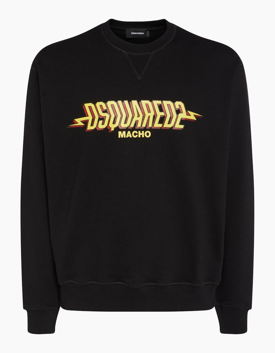 Dsquared2 Men's Black Macho Logo Sweatshirt - Size: L