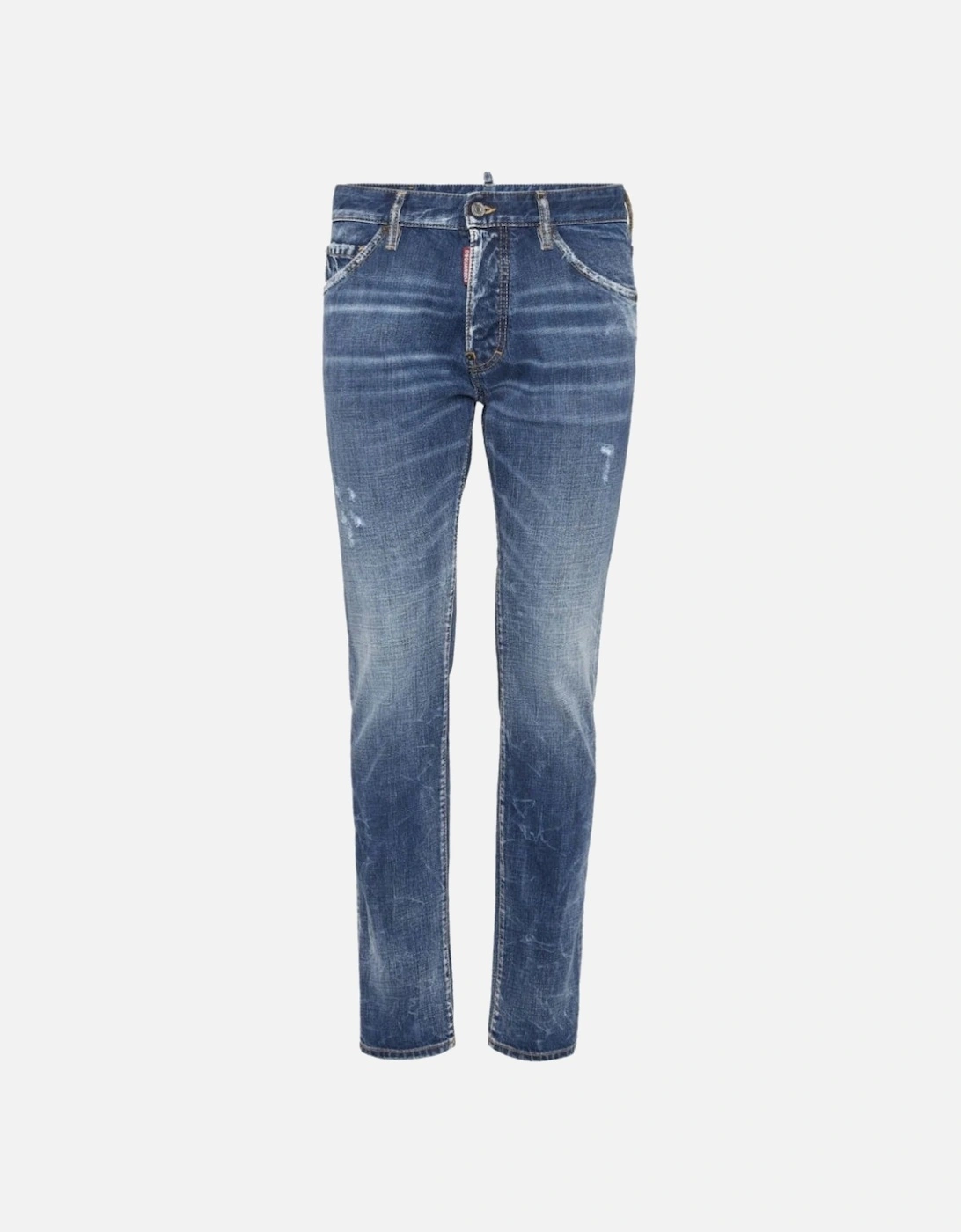 Medium Reflective Lake Wash Cool Guy Jeans Navy Blue, 8 of 7