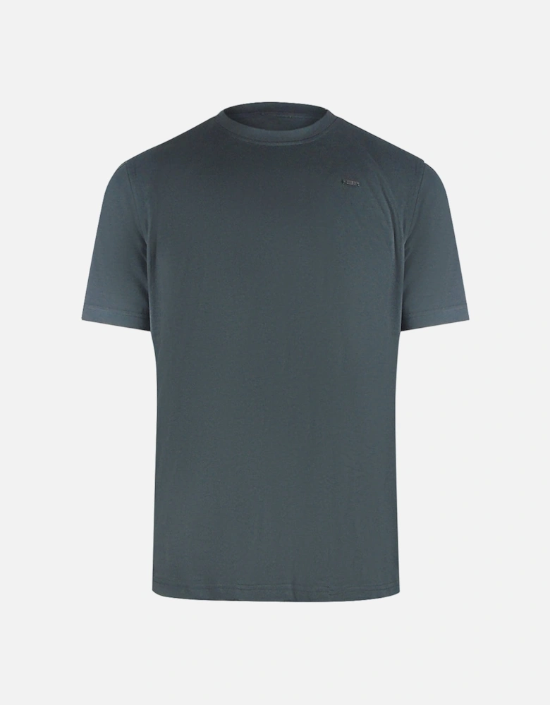 Small Plaque Logo Grey T-Shirt