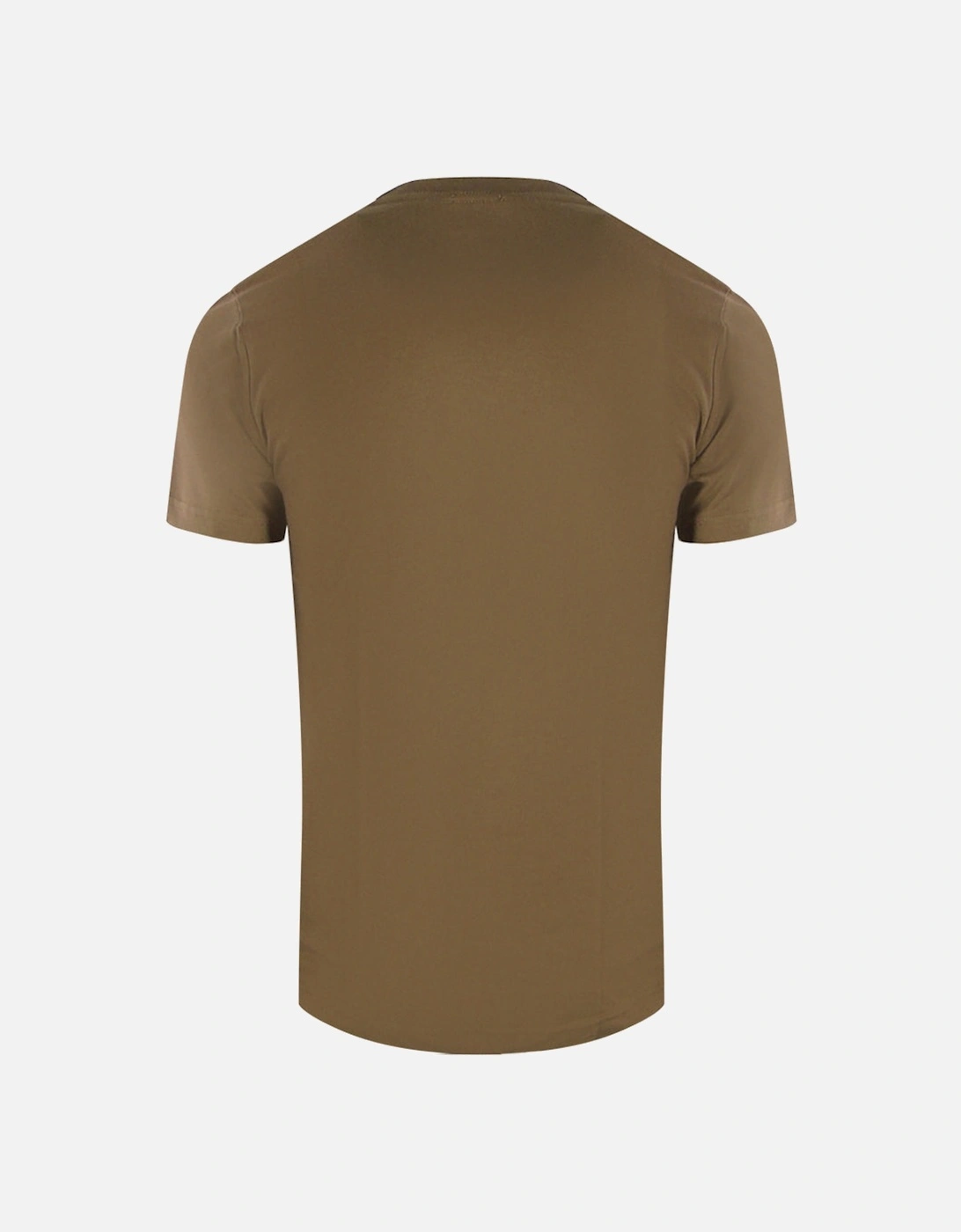 Monotone Logo Brown T-Shirt