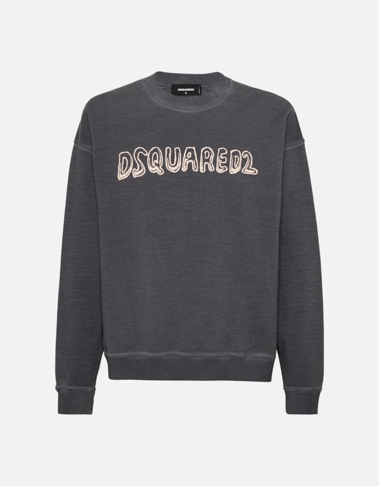 Best Fade Logo Charcoal Grey Sweatshirt