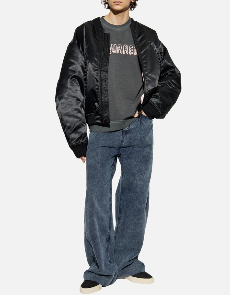 Best Fade Logo Charcoal Grey Sweatshirt