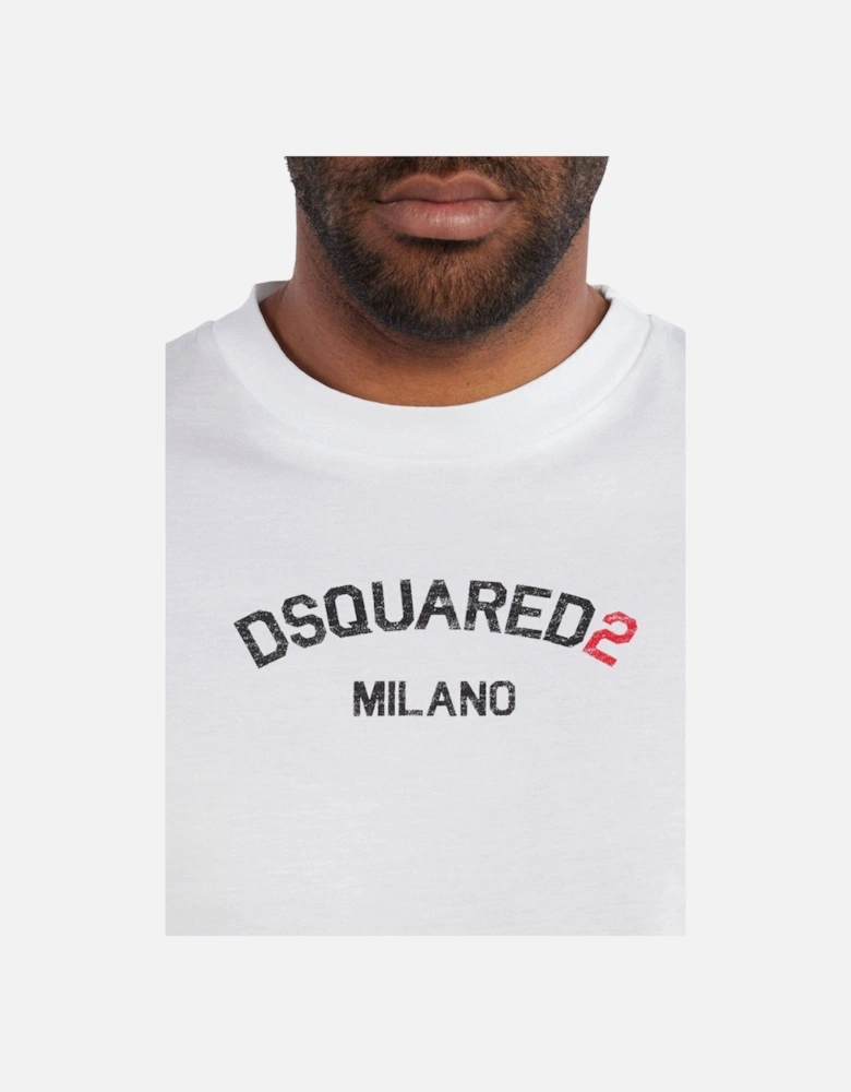 Milano Logo White T-Shirt