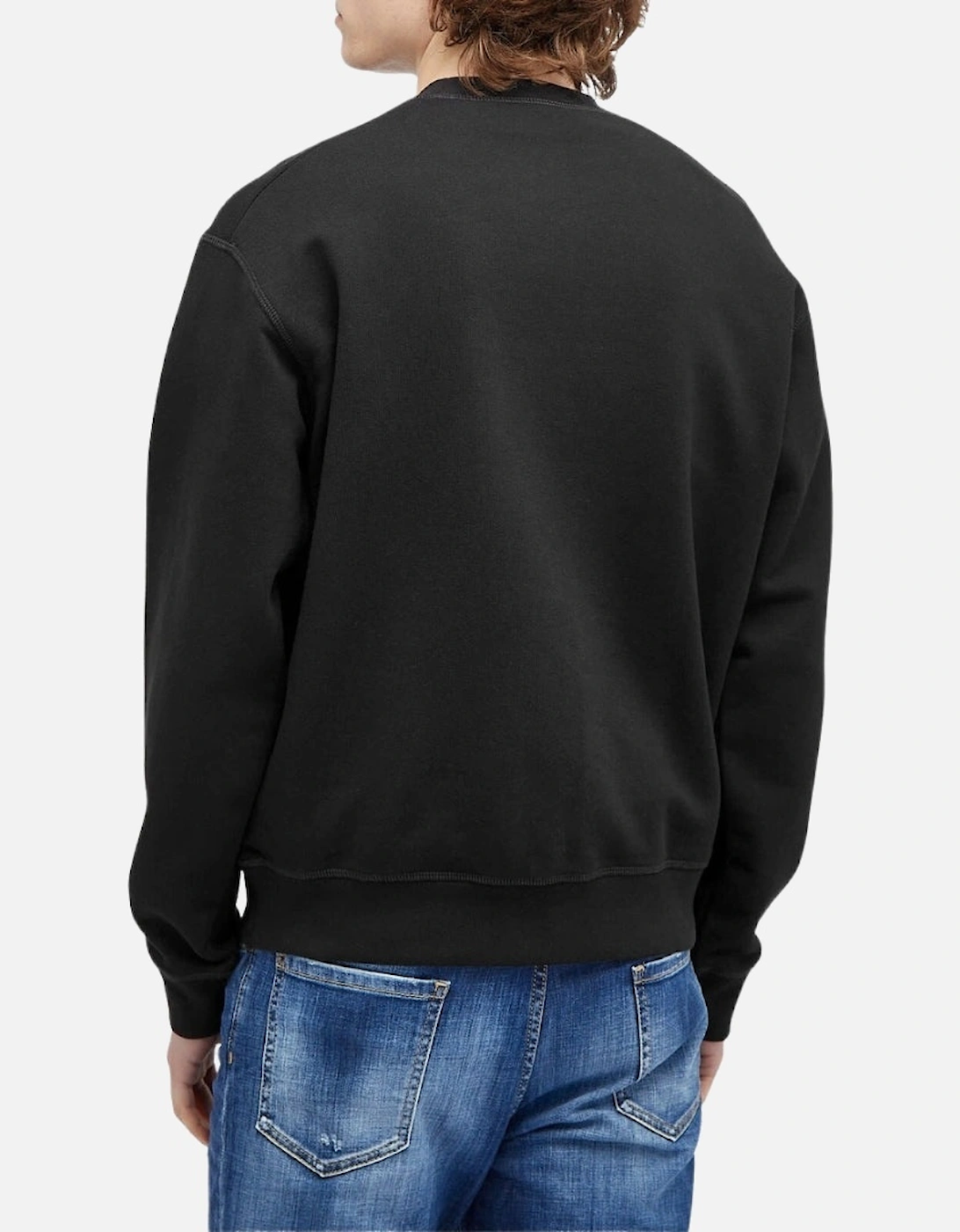 Horror Maple Leaf Cool Fit Black Sweatshirt