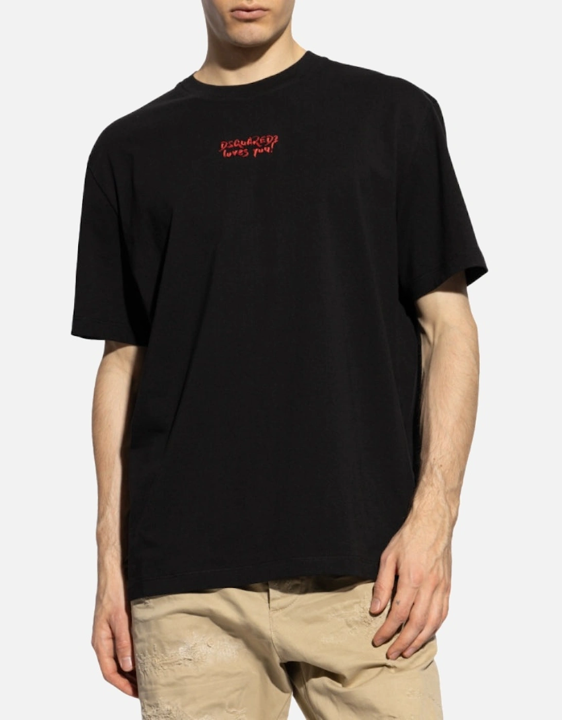 Loves You Logo Black T-Shirt