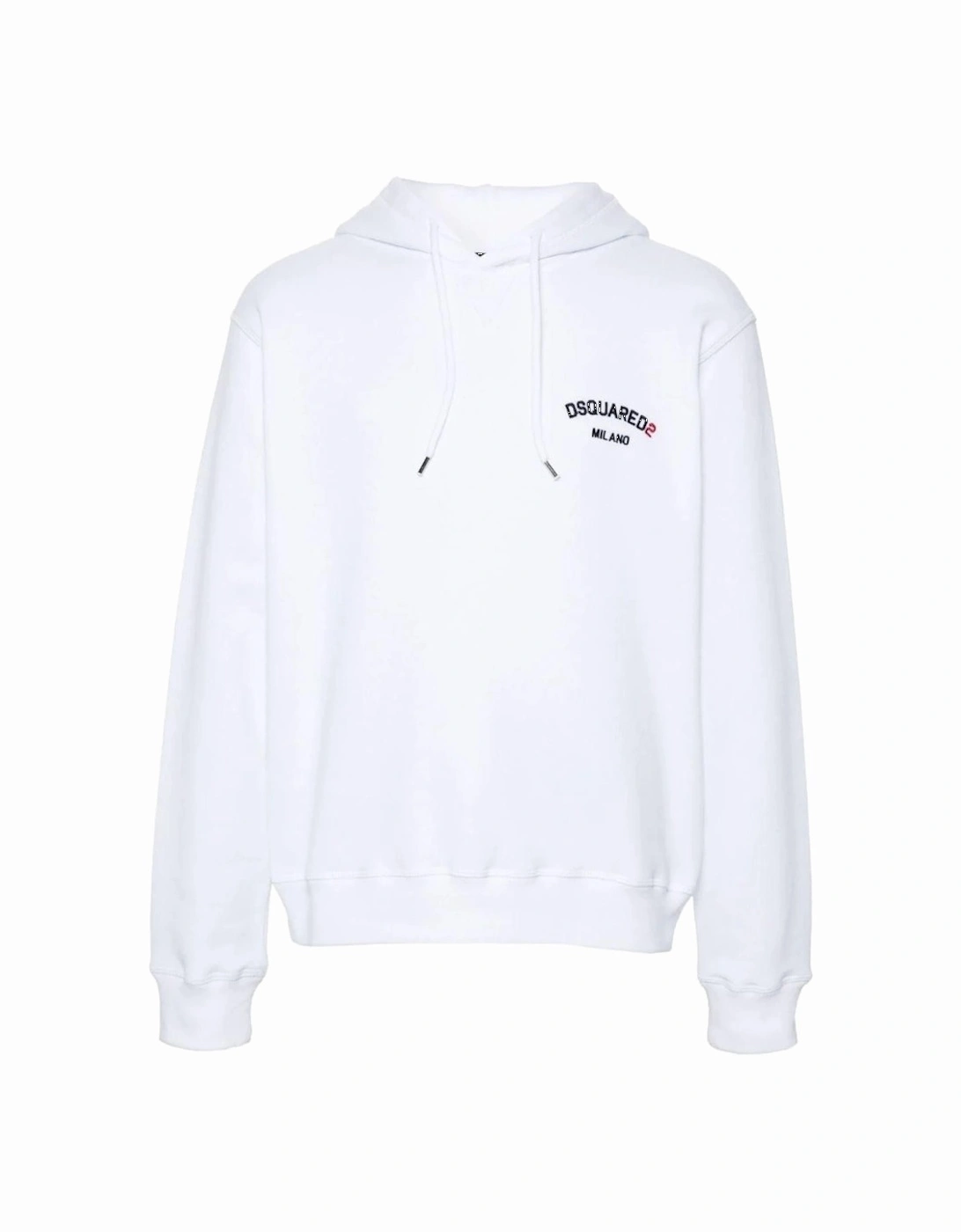 Small Milano Logo White Hoodie, 7 of 6