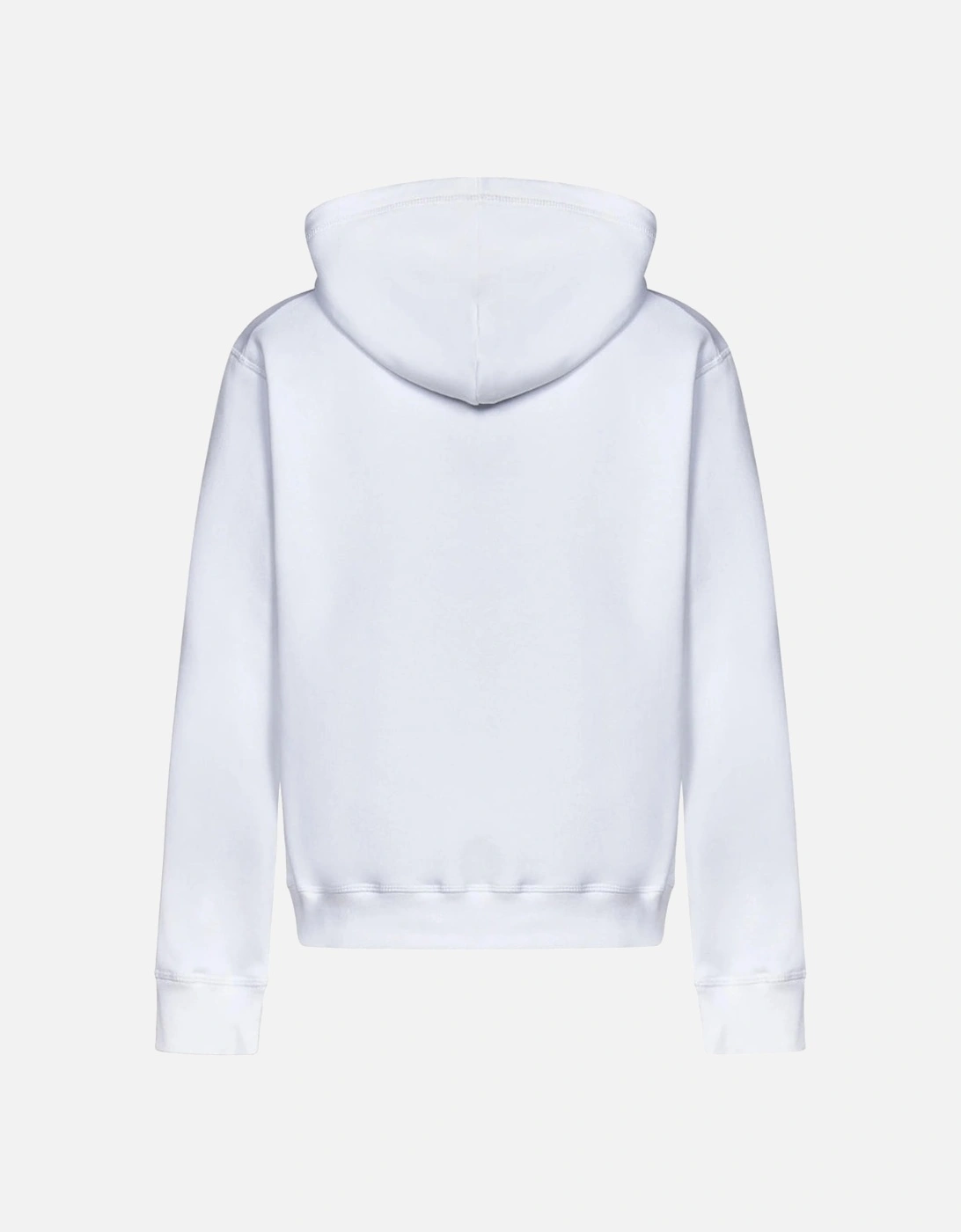Small Milano Logo White Hoodie