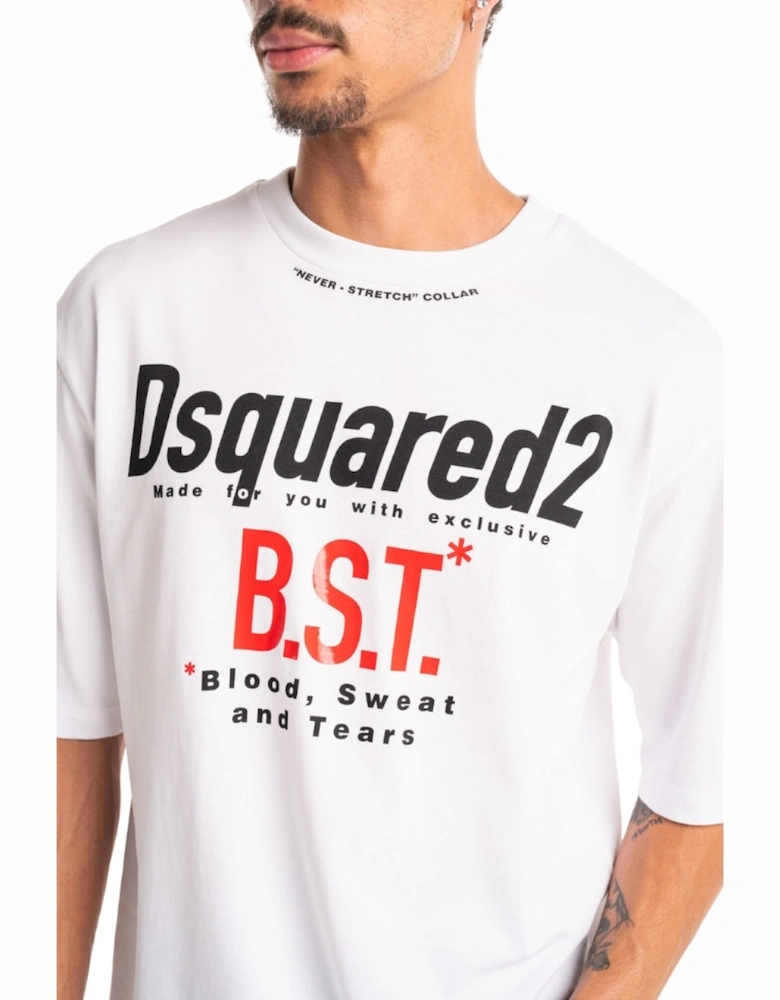 Bloody Sweat Tears White T-Shirt