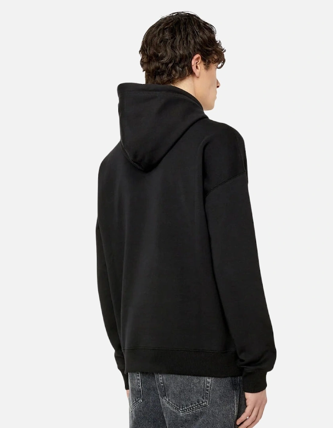 Small Logo Black Hoodie