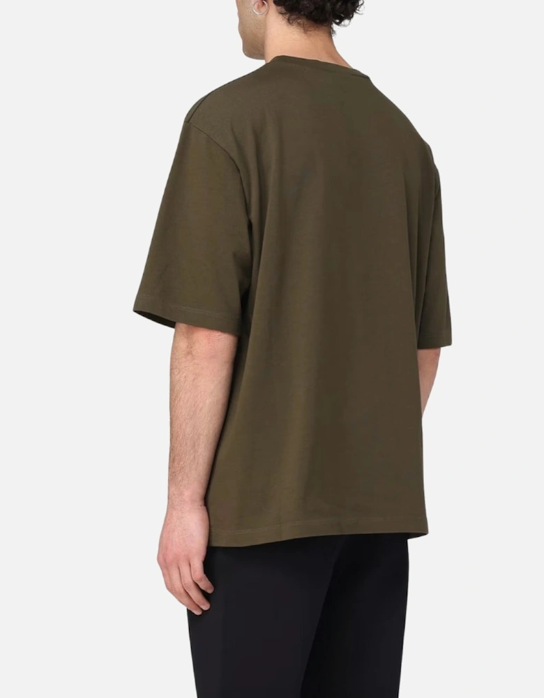 Phys Ed Logo Military Green T-Shirt