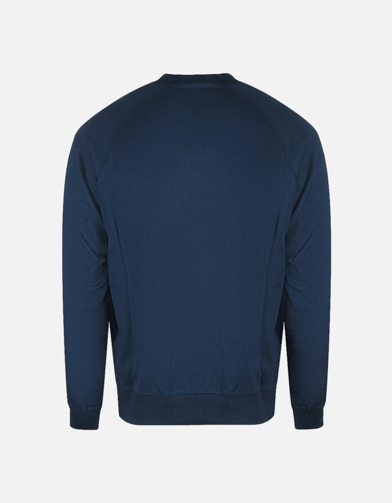 Distressed Logo Total Eclipse Blue Sweatshirt