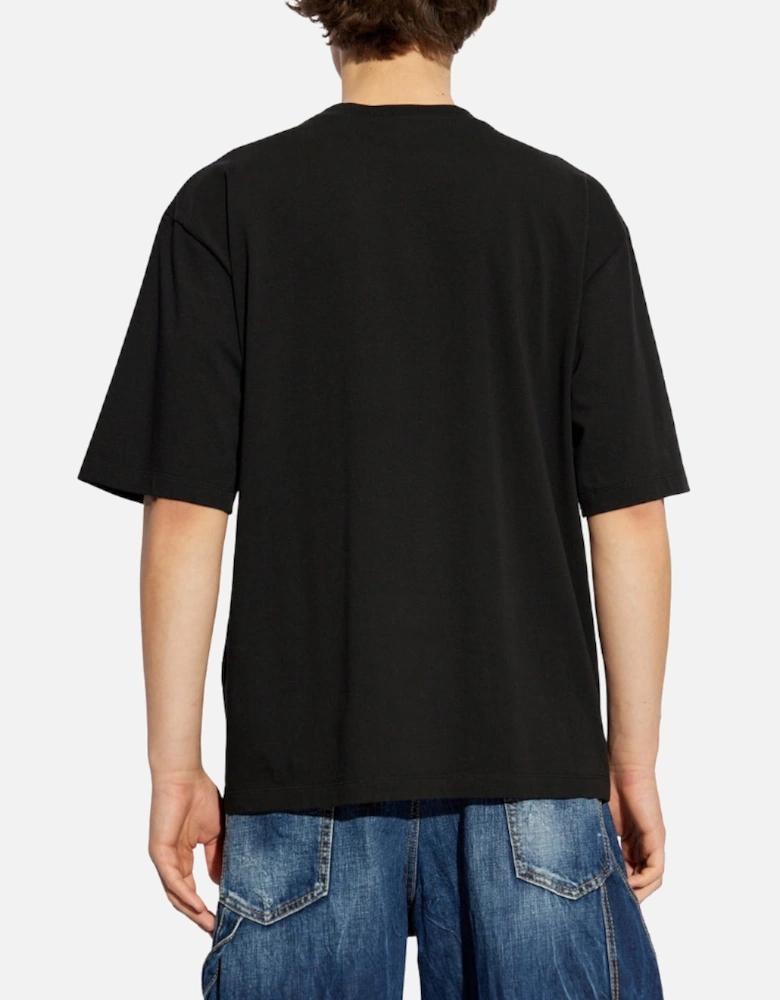 Phys Ed Logo Black T-Shirt