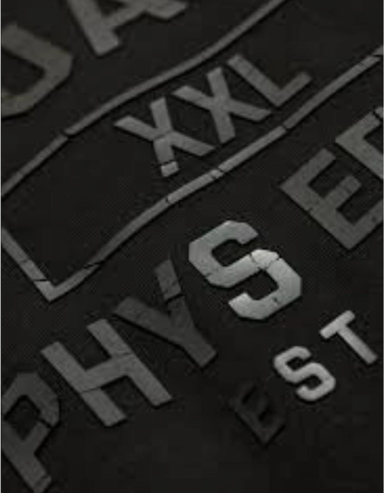 Phys Ed Logo Black T-Shirt