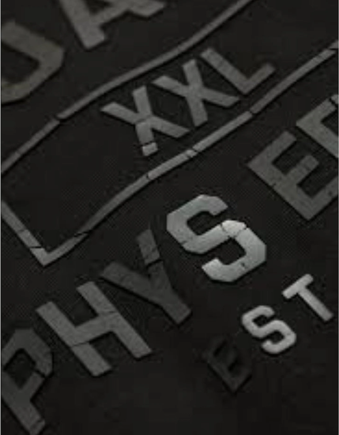 Phys Ed Logo Black T-Shirt