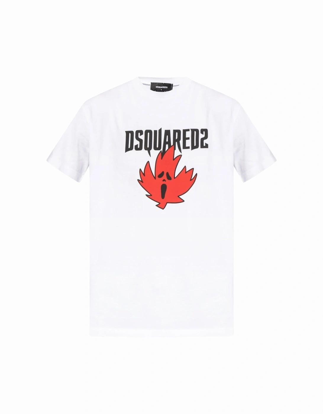 Ghost Maple Leaf Cool Fit White T-Shirt, 5 of 4