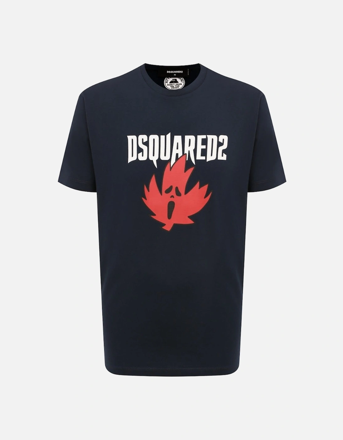 Ghost Maple Leaf Logo Cool Fit Black T-Shirt, 5 of 4