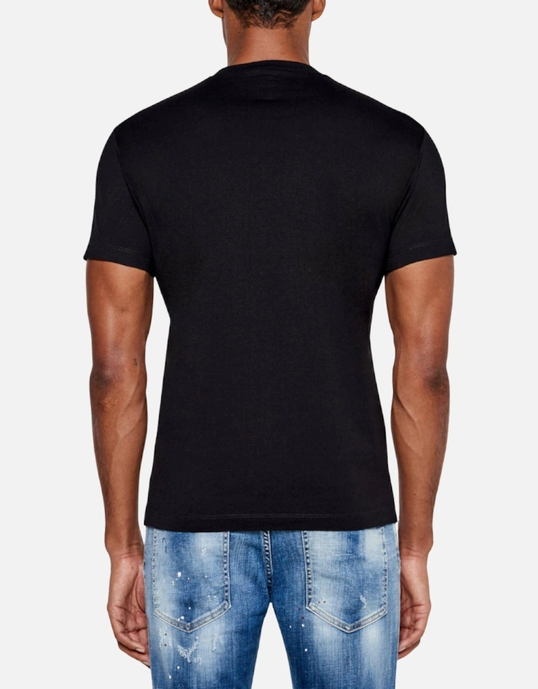 Ghost Maple Leaf Logo Cool Fit Black T-Shirt