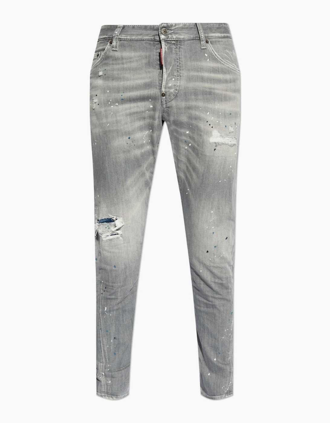 Dsquared2 Men's Grey Cool Guy Paint Splash Slim Fit Jeans - : 32/32 W32