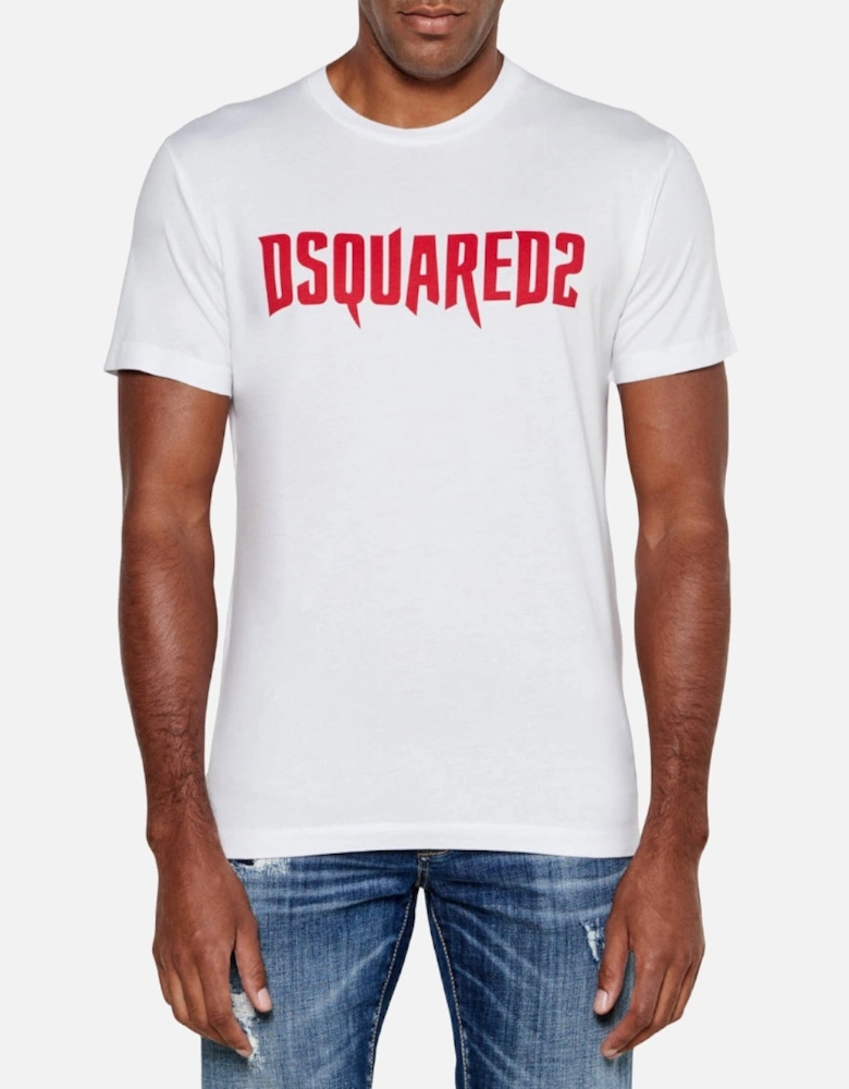 Horror Logo White T-Shirt