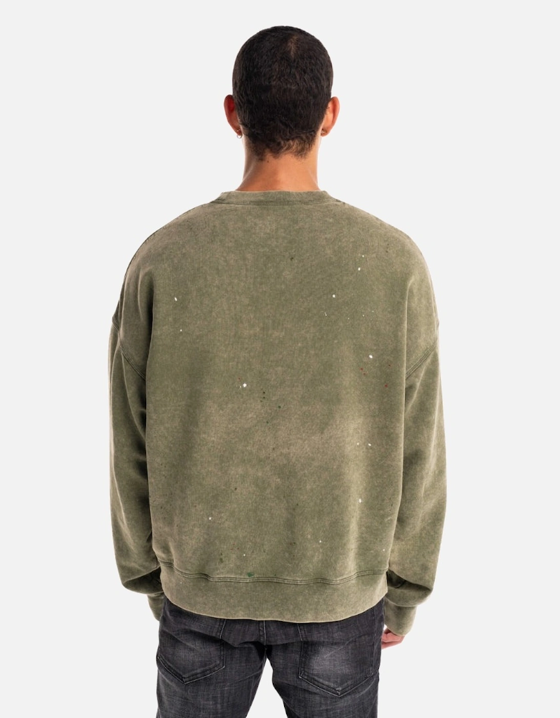 Bros EST 1964 Design Cypro Fit Military Green Sweatshirt