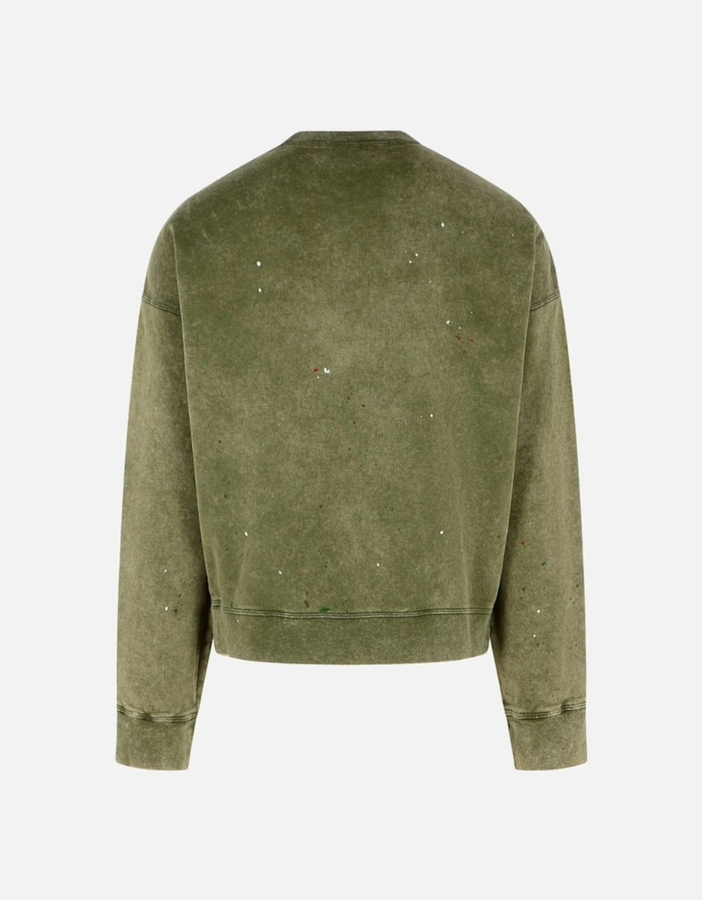 Bros EST 1964 Design Cypro Fit Military Green Sweatshirt