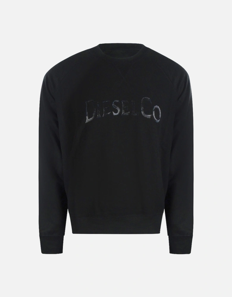 Monotone Logo Black Sweatshirt