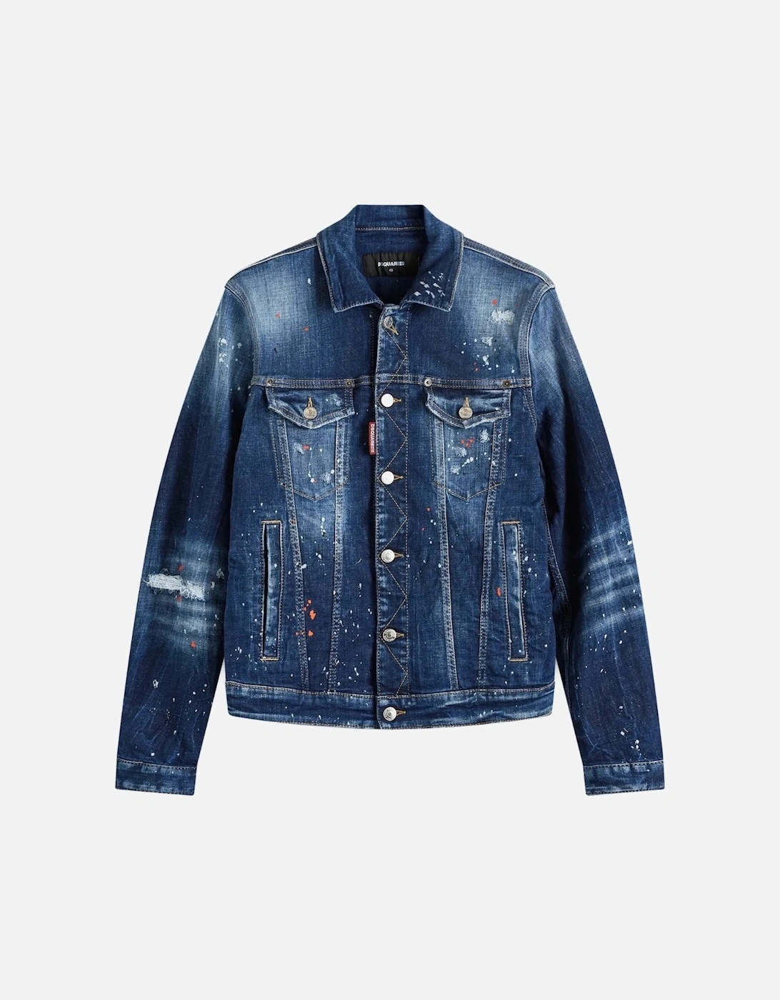 Dan Navy Blue Jean Jacket, 6 of 5