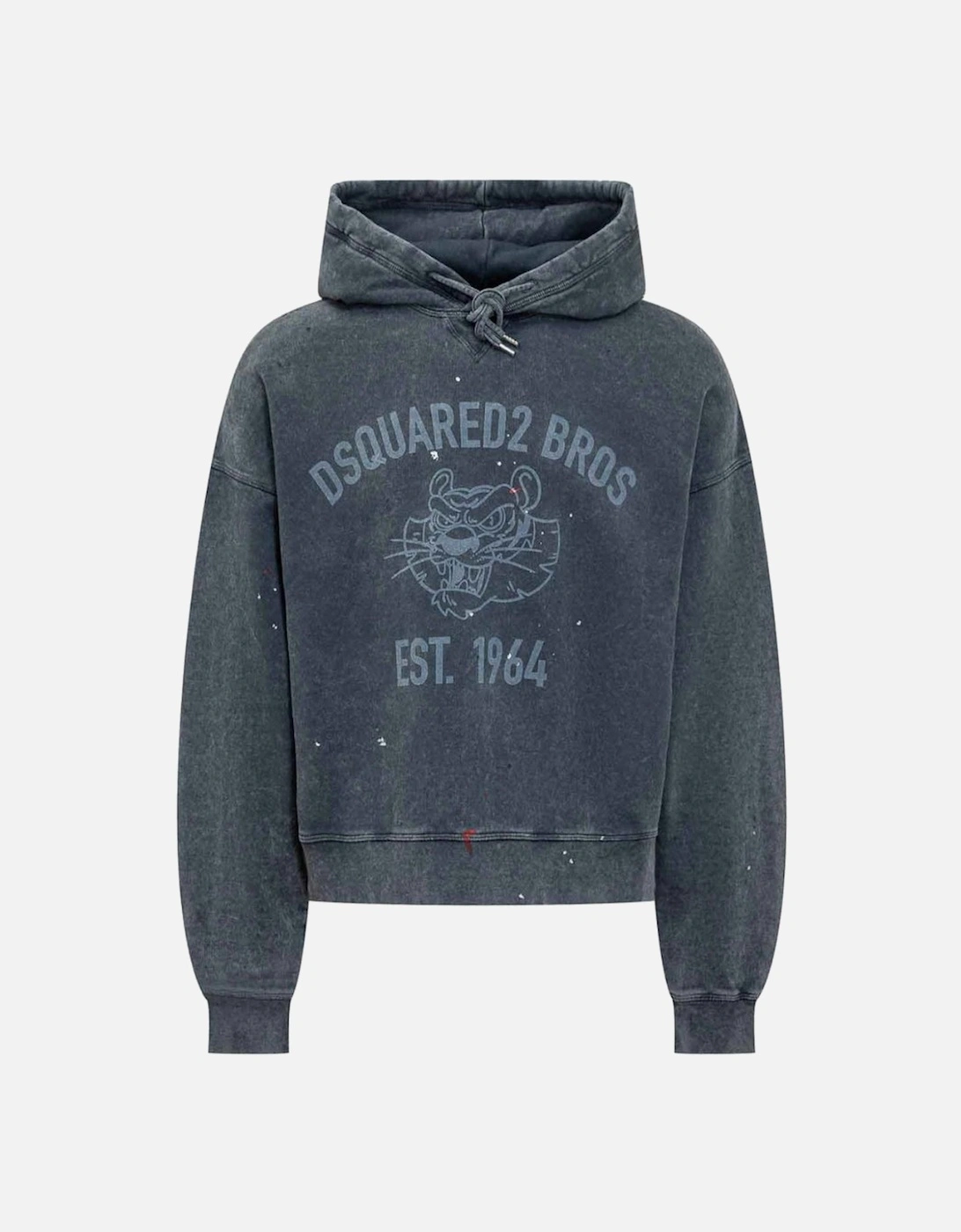 Bros EST 1964 Logo Distressed Cypro Navy Blue Hoodie, 5 of 4