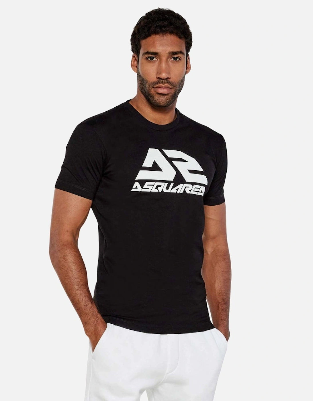 Bold Logo Cool Fit Black T-Shirt