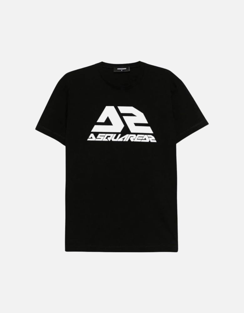 Bold Logo Cool Fit Black T-Shirt