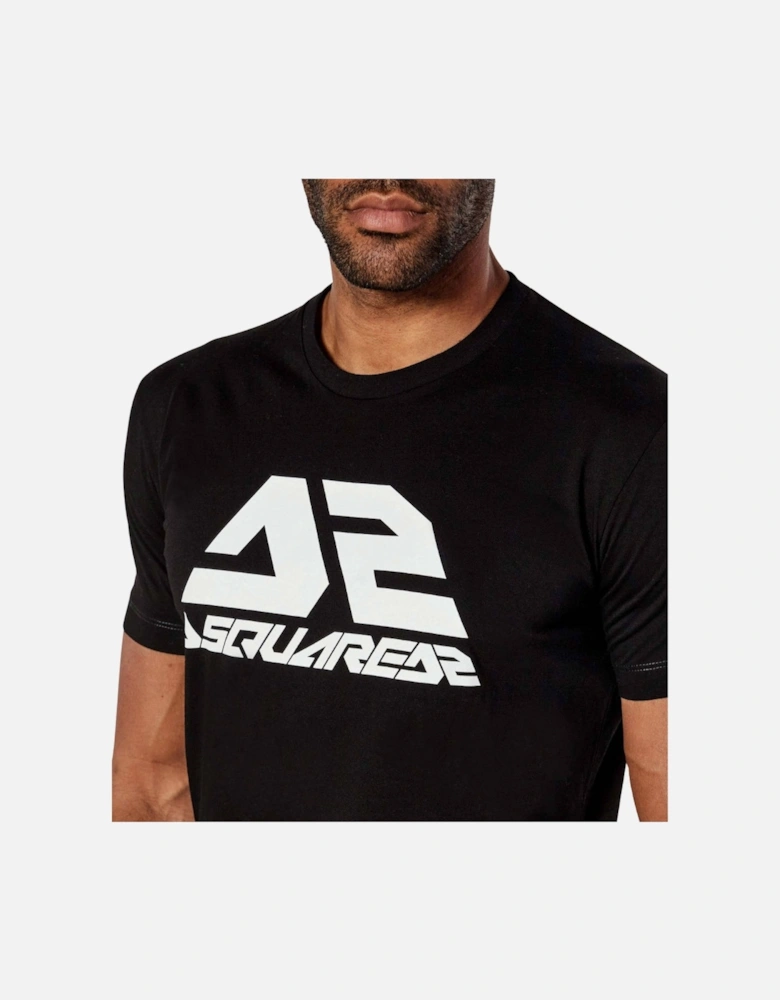 Bold Logo Cool Fit Black T-Shirt