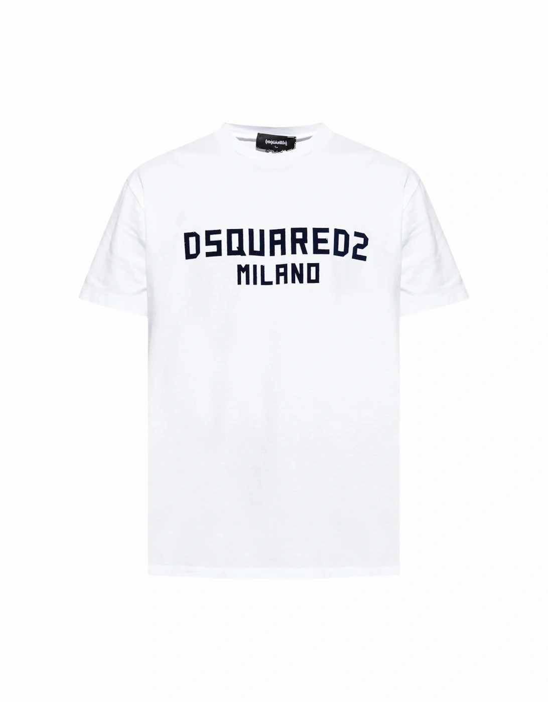 Milano Logo Cool Fit White T-Shirt, 5 of 4