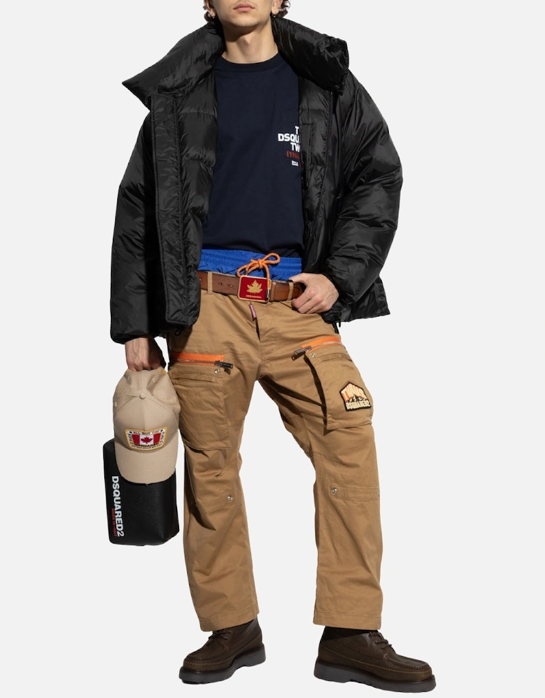 Plain Black Puffer Jacket