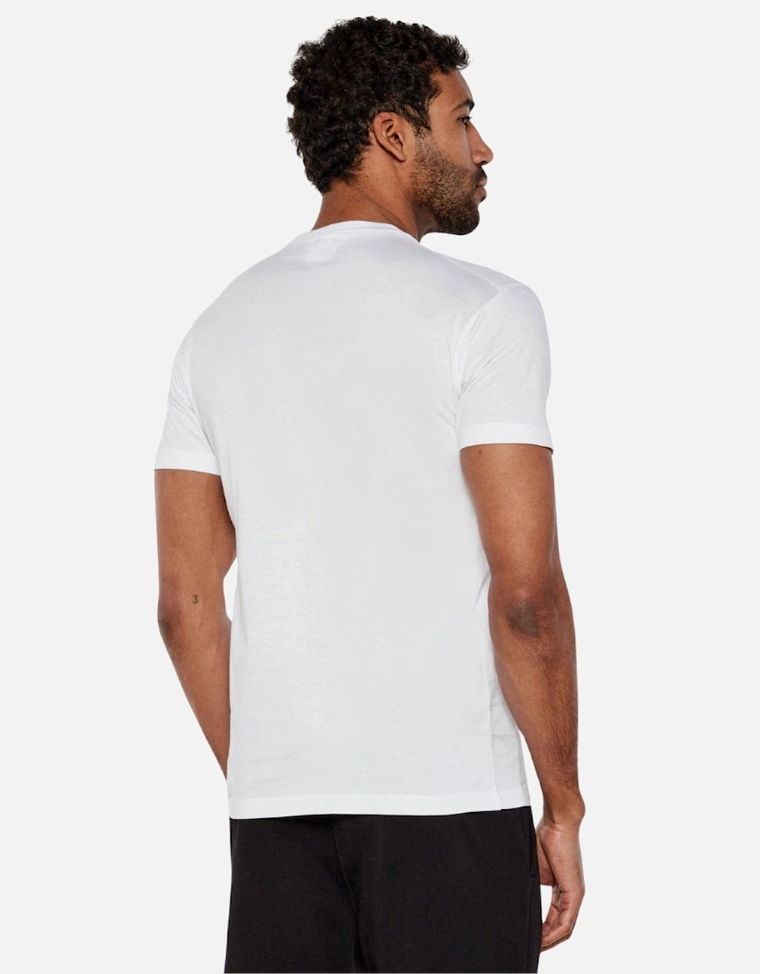 Bold Logo Cool Fit White T-Shirt