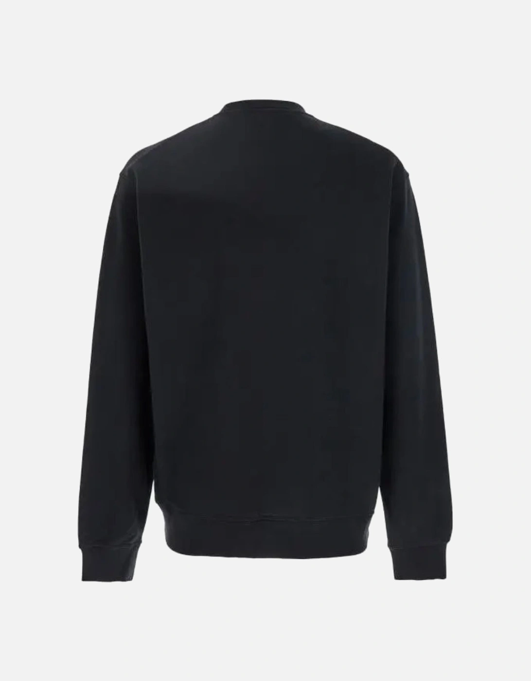 Small Milano Logo Cool Fit Black Sweatshirt