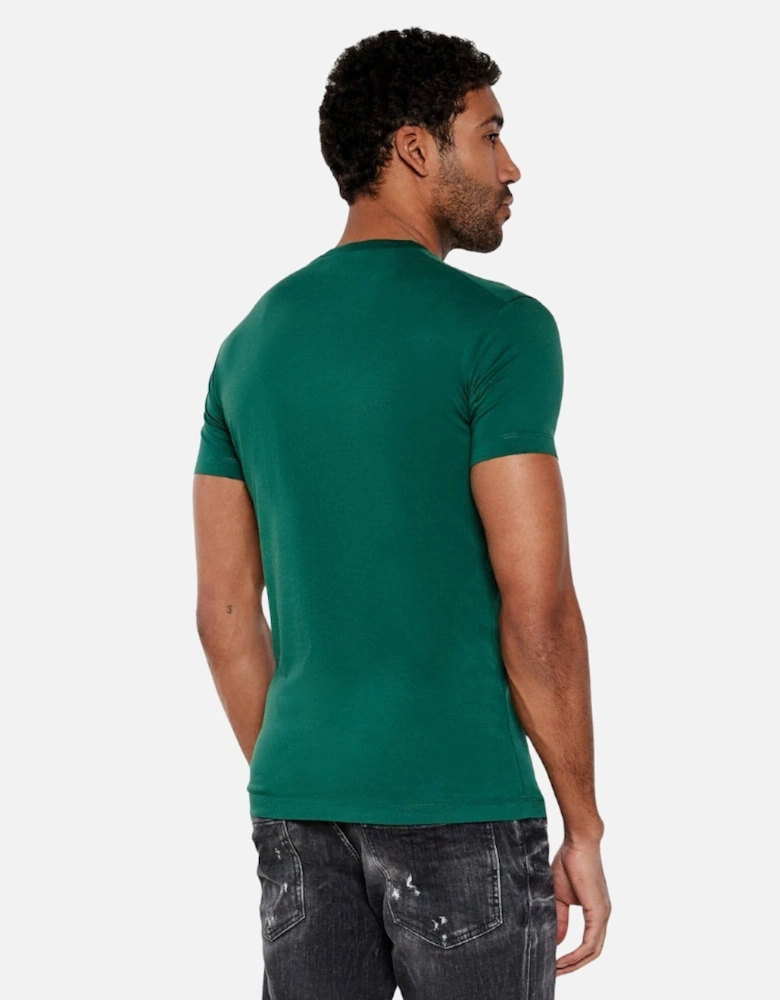 Milano Logo Cool Fit Green T-Shirt