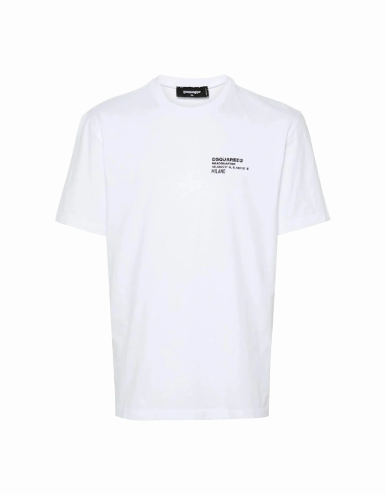 Headquarters Logo White T-Shirt