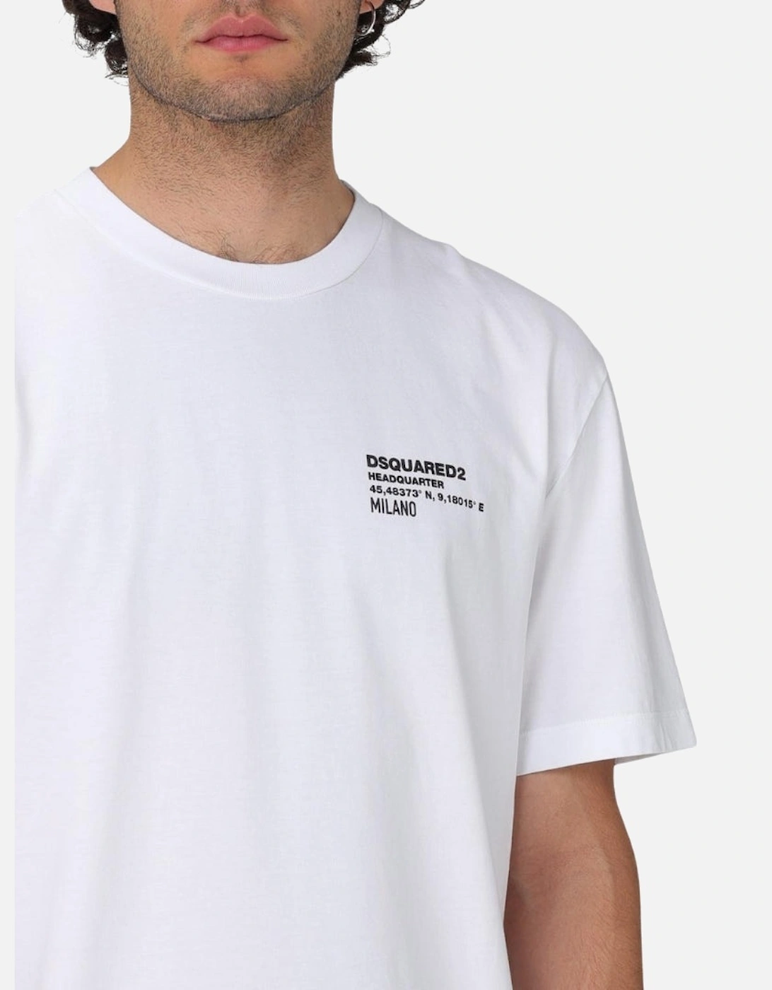 Headquarters Logo White T-Shirt