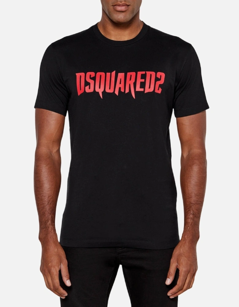 Horror Logo Black T-Shirt