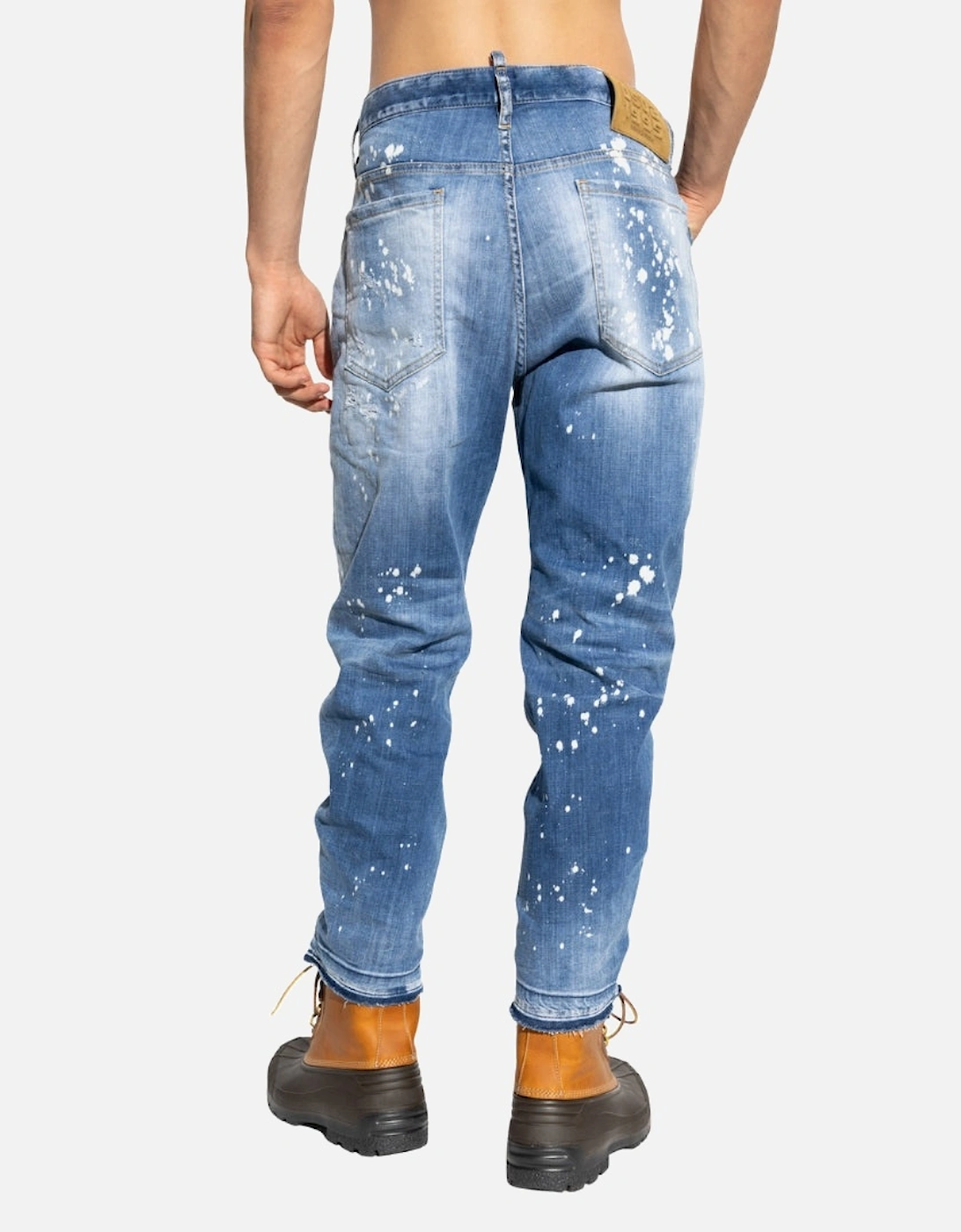 Medium Sea Salt Wash Bro Jeans Navy Blue