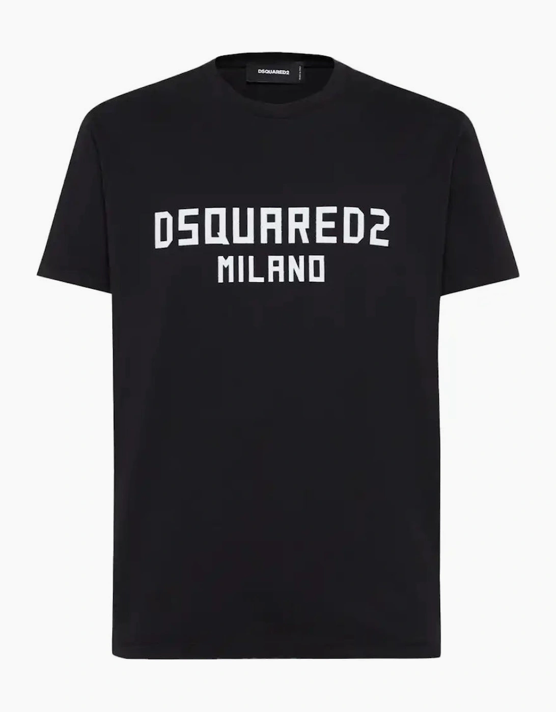 Dsquared2 Men's Black Milano Logo Cool Fit T-Shirt  36 S