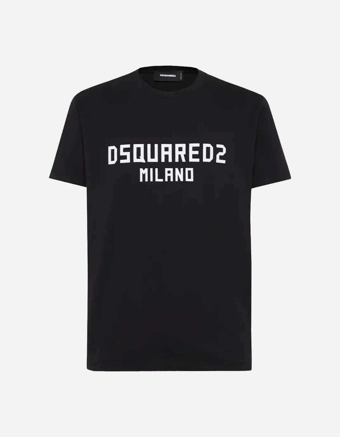 Milano Logo Cool Fit Black T-Shirt, 7 of 6