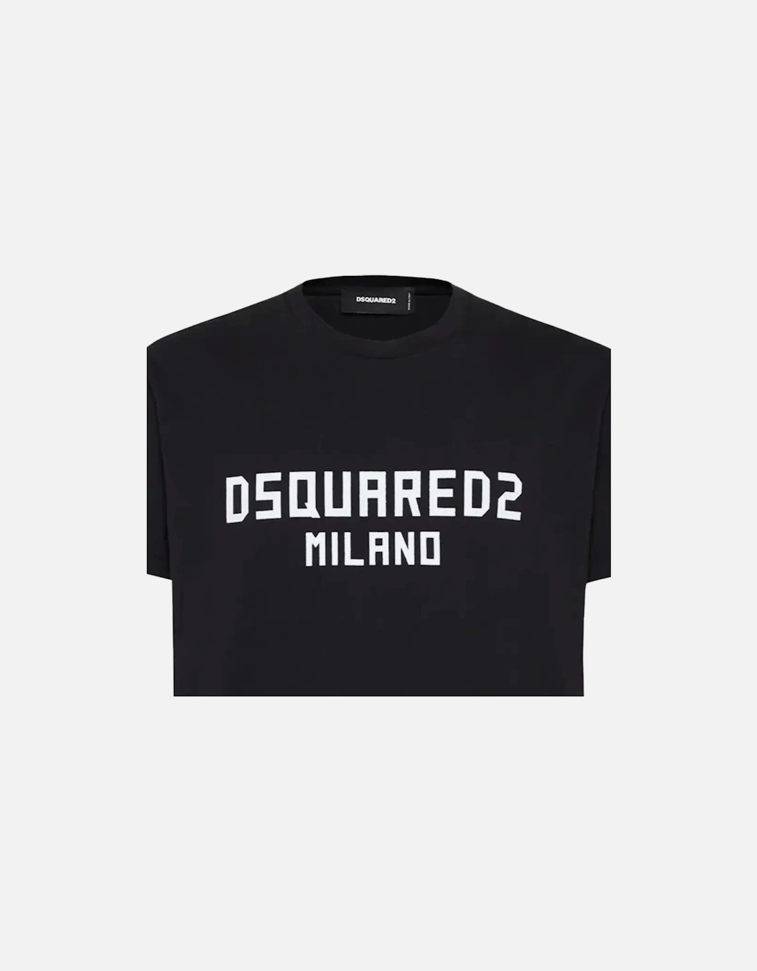 Milano Logo Cool Fit Black T-Shirt