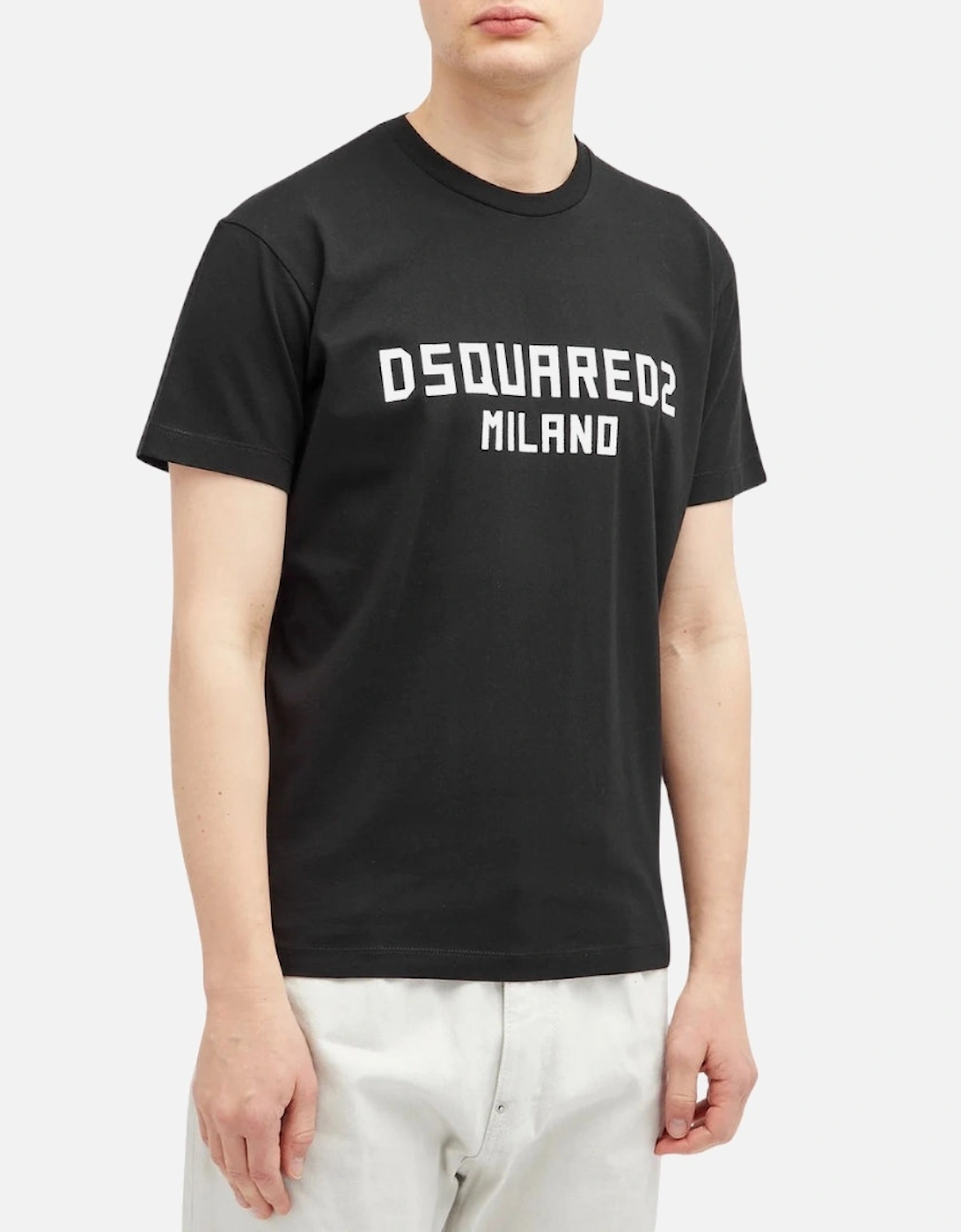 Milano Logo Cool Fit Black T-Shirt