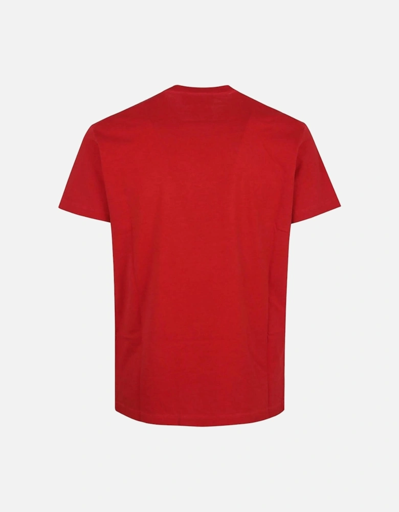 Canadian Lifestyle Bear Design Red T-Shirt