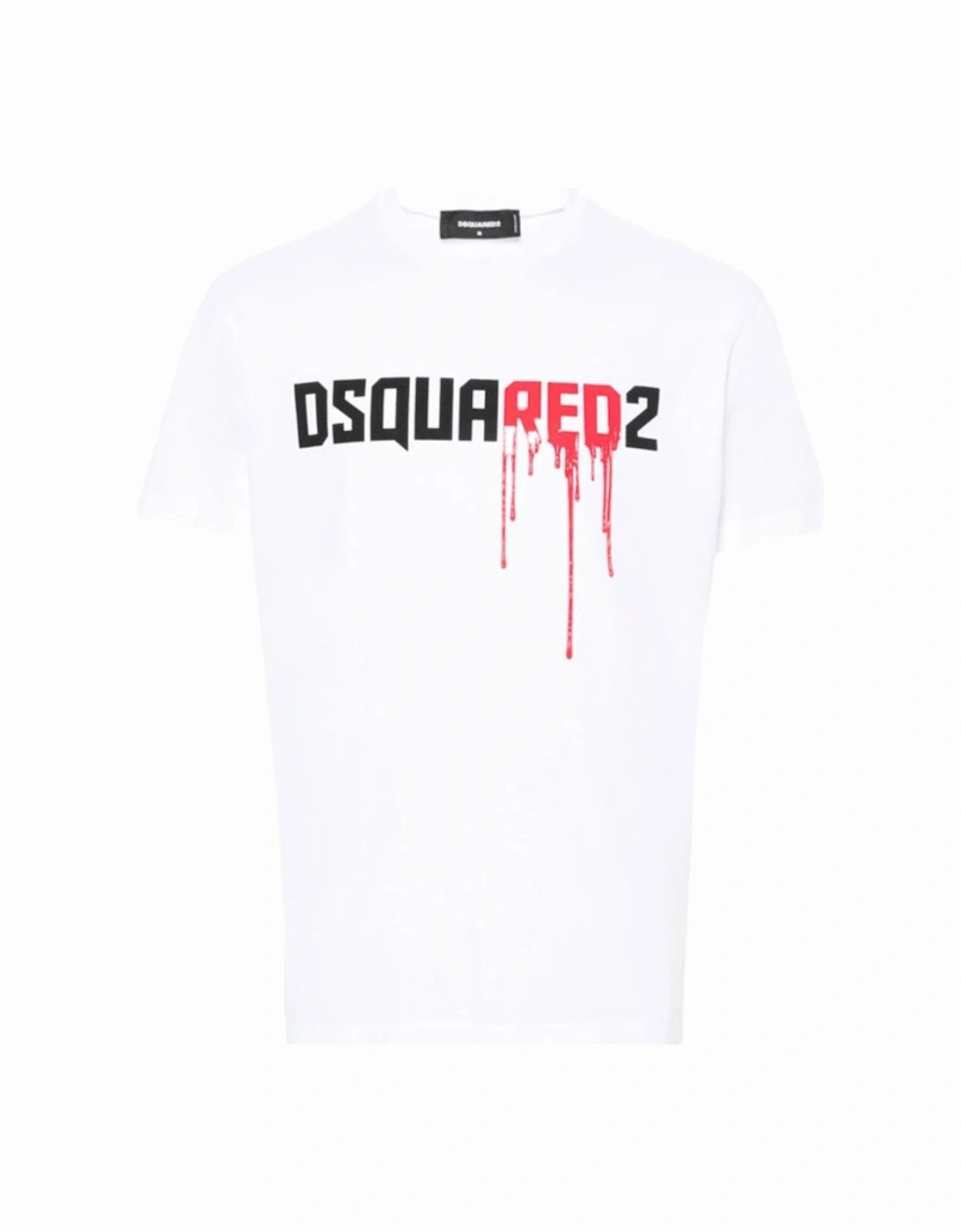 Dripping Logo White T-Shirt, 5 of 4