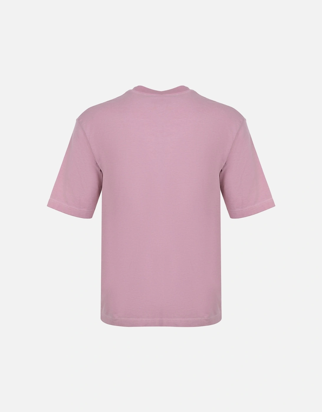 Best Fade Loose Fit Cartoon Logo T-Shirt Dusty Antic Rose